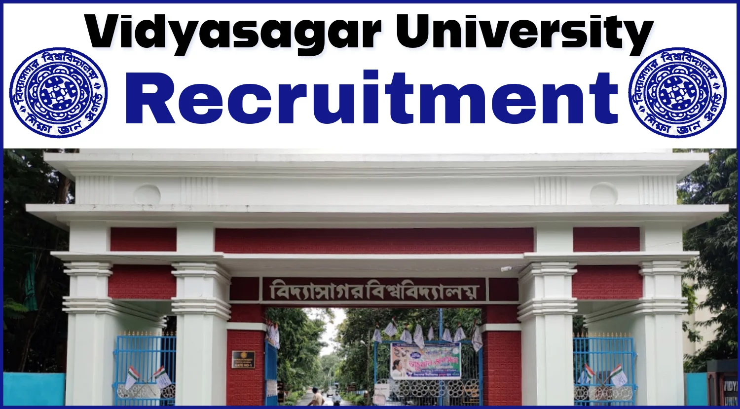Vidyasagar University Recruitment 2024 Check Details Now