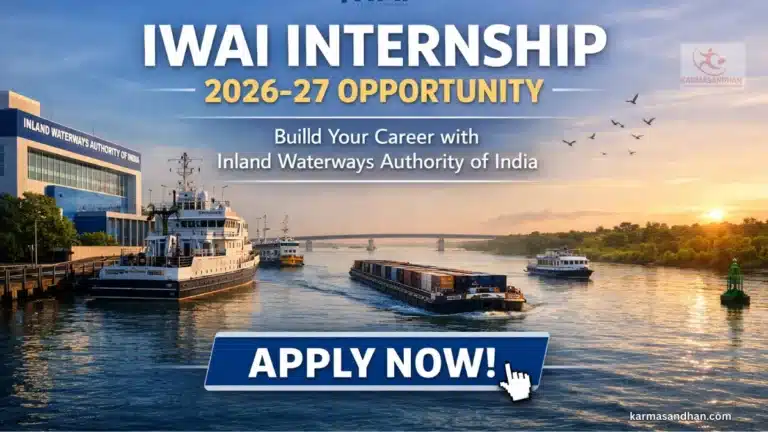 IWAI Internship 2026-27 Opportunity at Inland Waterways Authority of India, Apply Now 7 IWAI Internship 2026-27