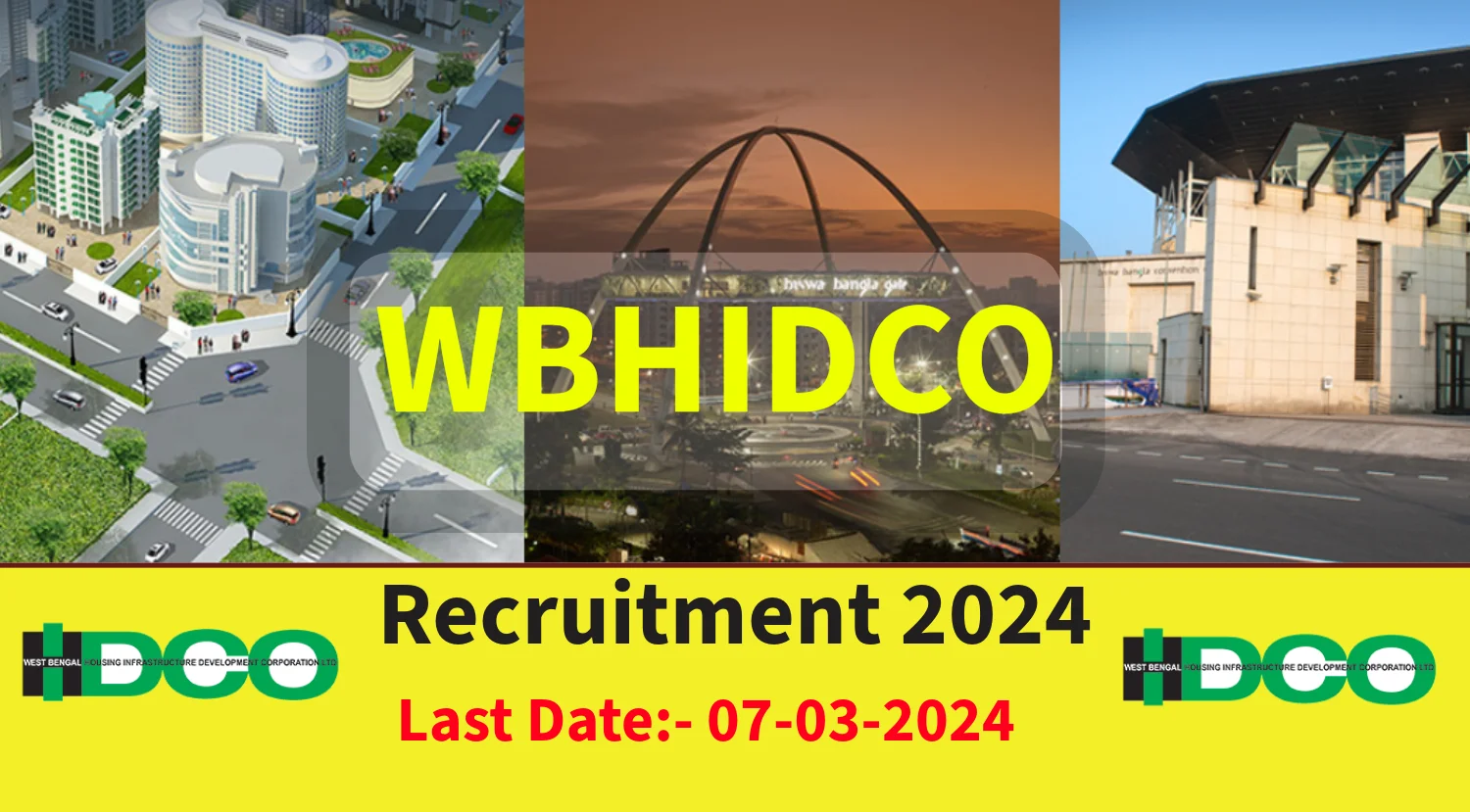 WBHIDCO Recruitment 2024