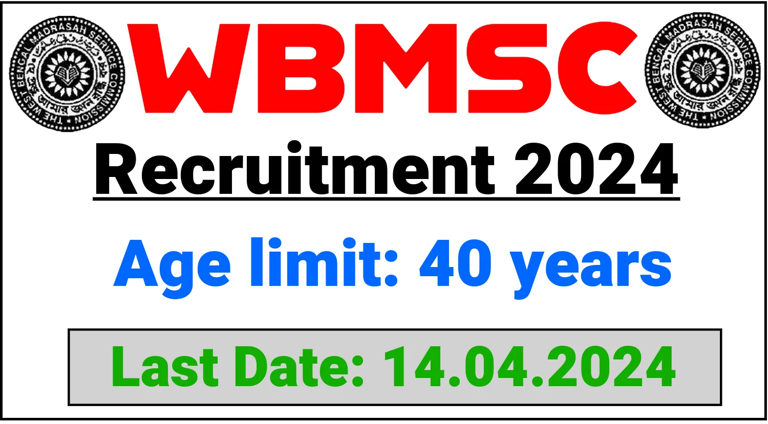 WBMSC Satkar Karmee Recruitment 2024, Check Details Now