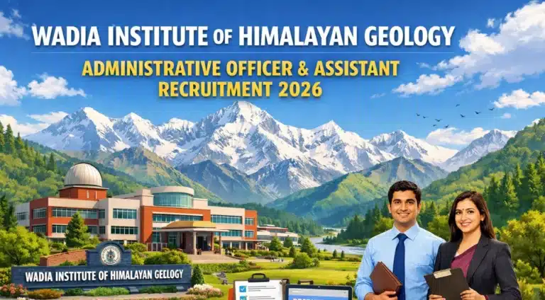 WIHG Recruitment 2026