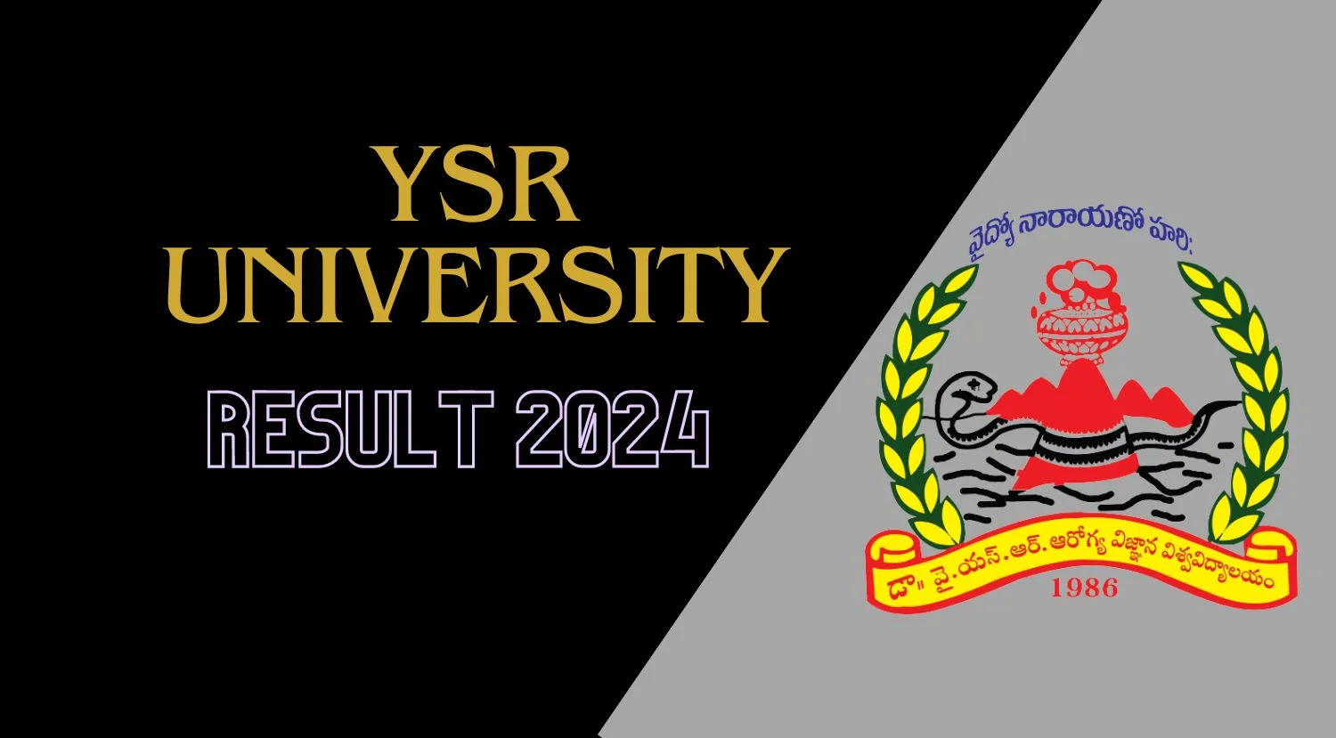 YSR University Result 2024