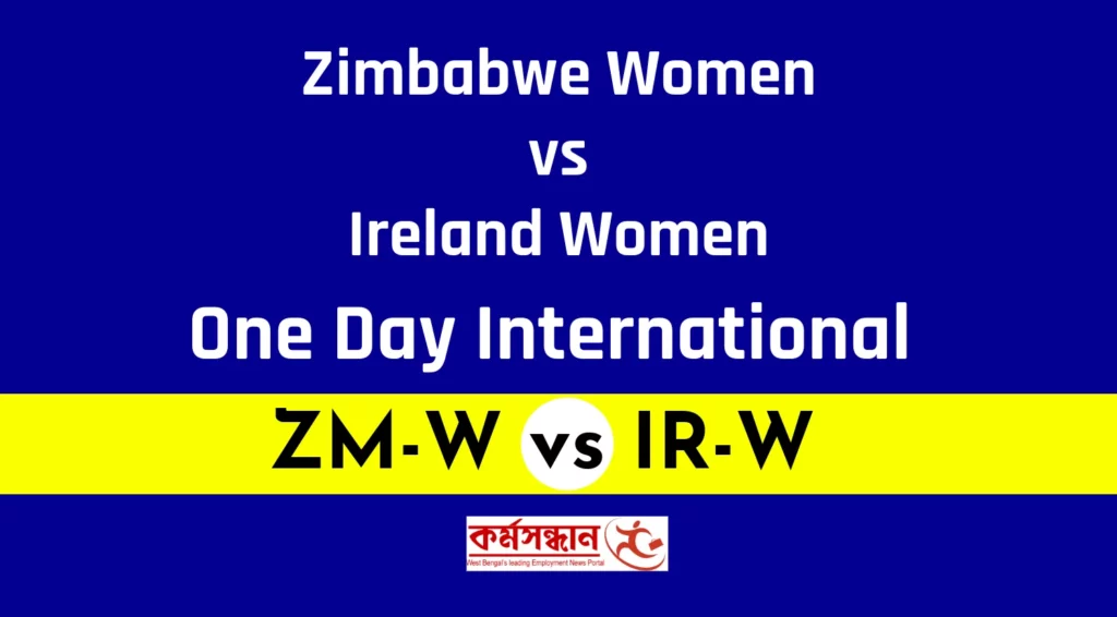 ZM-W vs IR-W 1ST ODI Dream 11 Prediction, Match Prediction, Pitch Report, Check Today’s Playing 11 Now