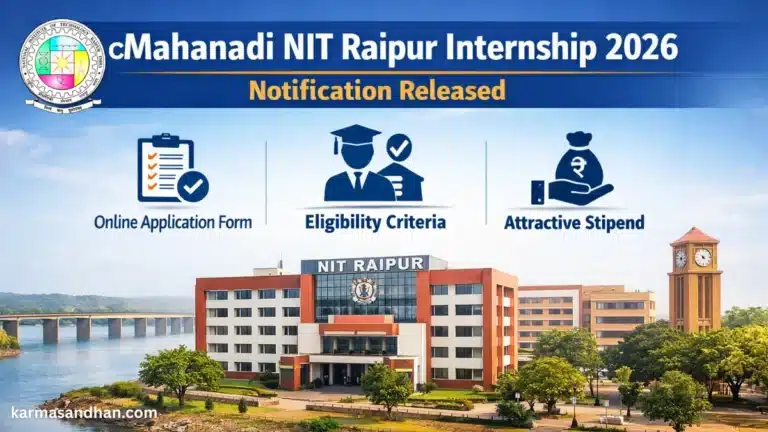 cMahanadi NIT Raipur Internship 2026 Notification Released, Check Online Form, Eligibility, Stipend 18 cMahanadi NIT Raipur Internship 2026